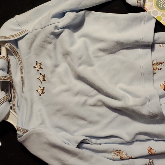 Little Me boy infant 9 month set blue - Picture 3 of 4